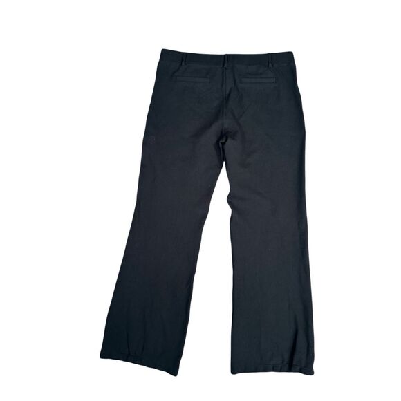 Betabrand Premium Dress pants Yoga Pull On Flare Bootcut Wide Leg Black XLP - Picture 4 of 12